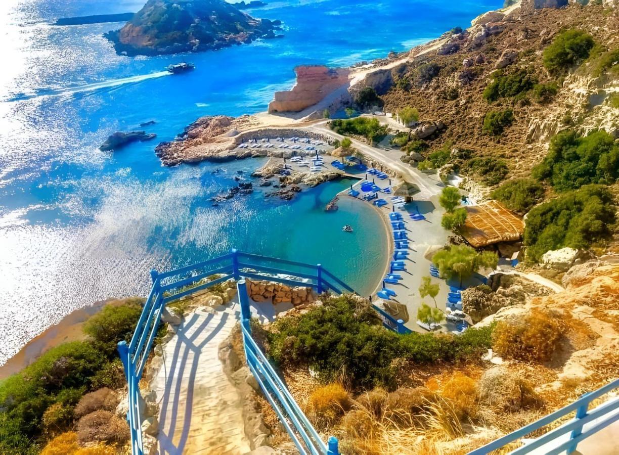 ארכאנגלוס Aegean Serenity - Sea View Retreat מראה חיצוני תמונה