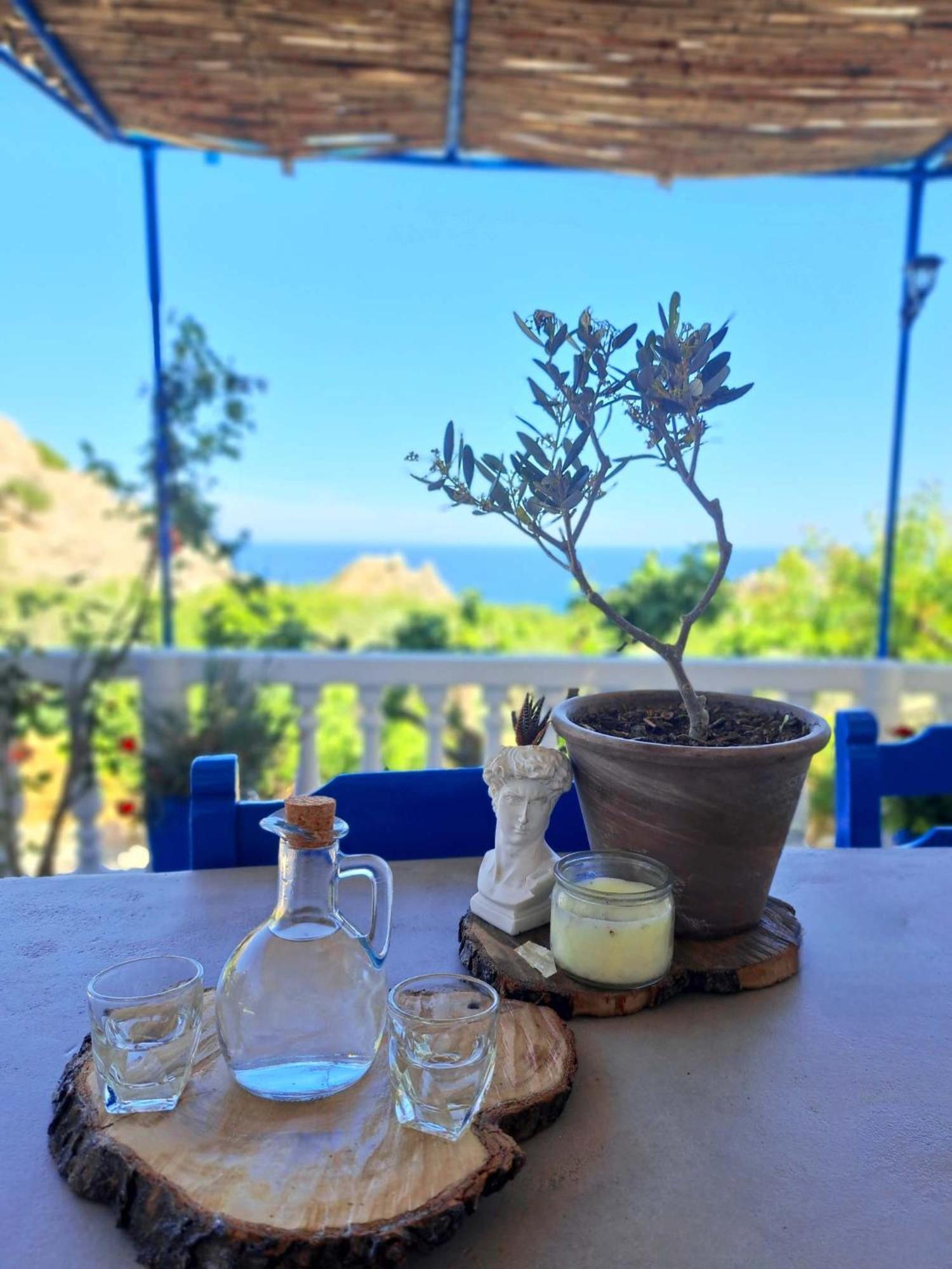 ארכאנגלוס Aegean Serenity - Sea View Retreat מראה חיצוני תמונה